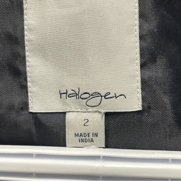 Halogen blazer dark blue/black fitted jacket - Picture 6 of 10